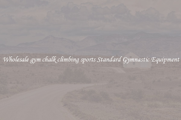 Wholesale gym chalk climbing sports Standard Gymnastic Equipment