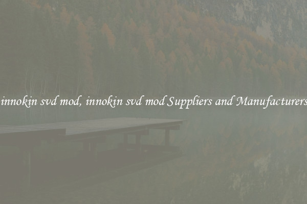 innokin svd mod, innokin svd mod Suppliers and Manufacturers