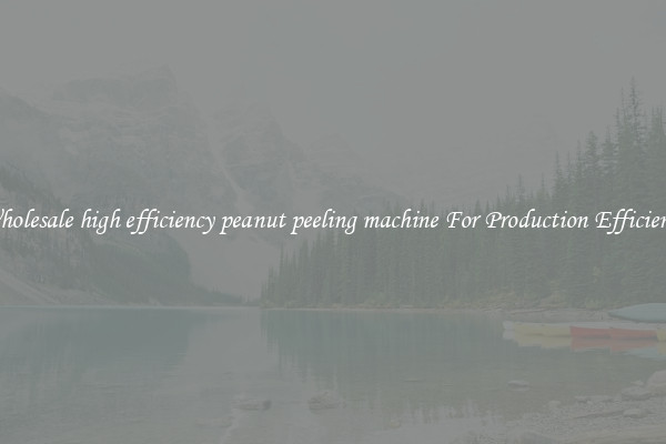 Wholesale high efficiency peanut peeling machine For Production Efficiency