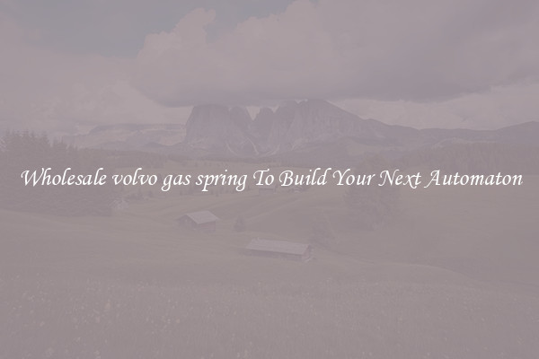 Wholesale volvo gas spring To Build Your Next Automaton